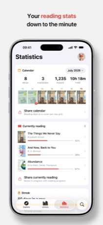App Store screenshot, iPhone: stats