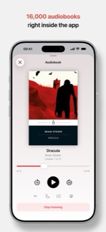 App Store screenshot, iPhone: audio